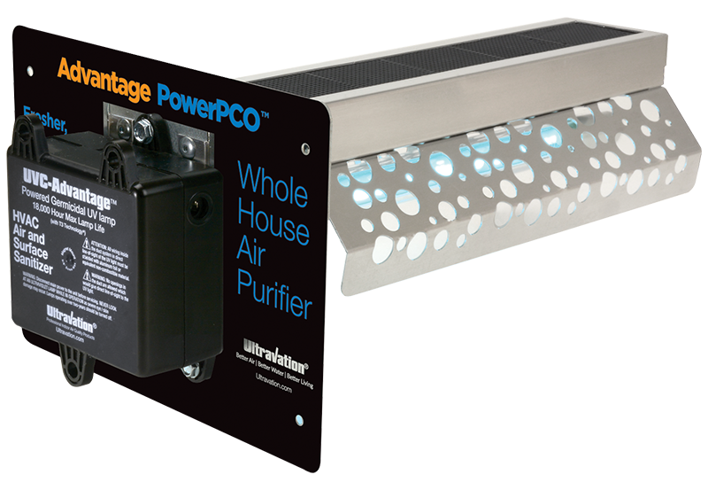 Advantage PowerPCO air purifier side view