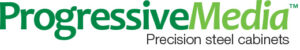 ProgressiveMedia precision steel cabinets logo
