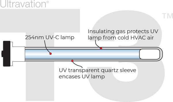 T3 UV lamp technology call out image