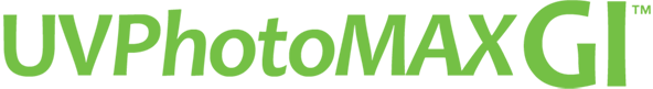 UVPhotoMAX GI light green logo